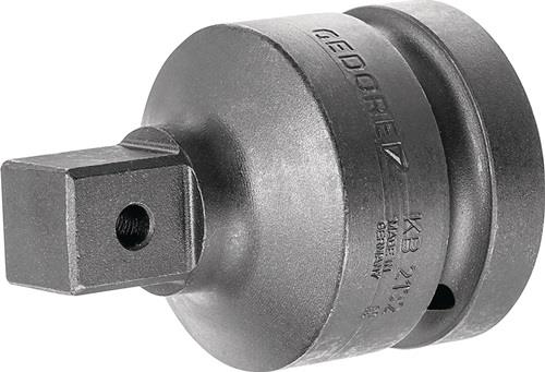 Gedore Reduzierstück KB 1930 Antriebsvierkant 1/2″ Abtriebsvierkant 3/8″ Länge 38 mm - 6650370