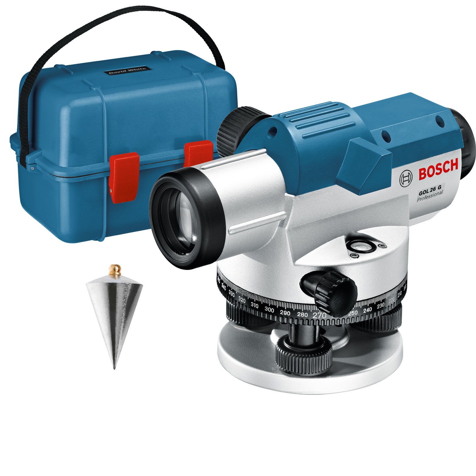 Bosch optisches Nivelliergerät GOL 26 G in Transportkoffer - 0601068001