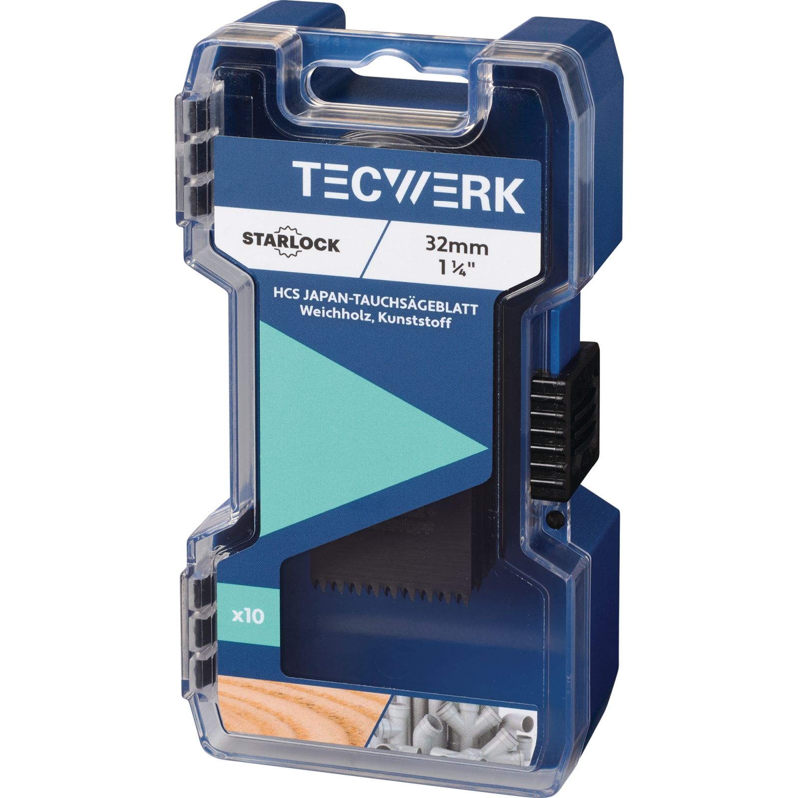 Tauchsägeblätter B.32mm Eintauch-T.42mm 10 St.Starlock