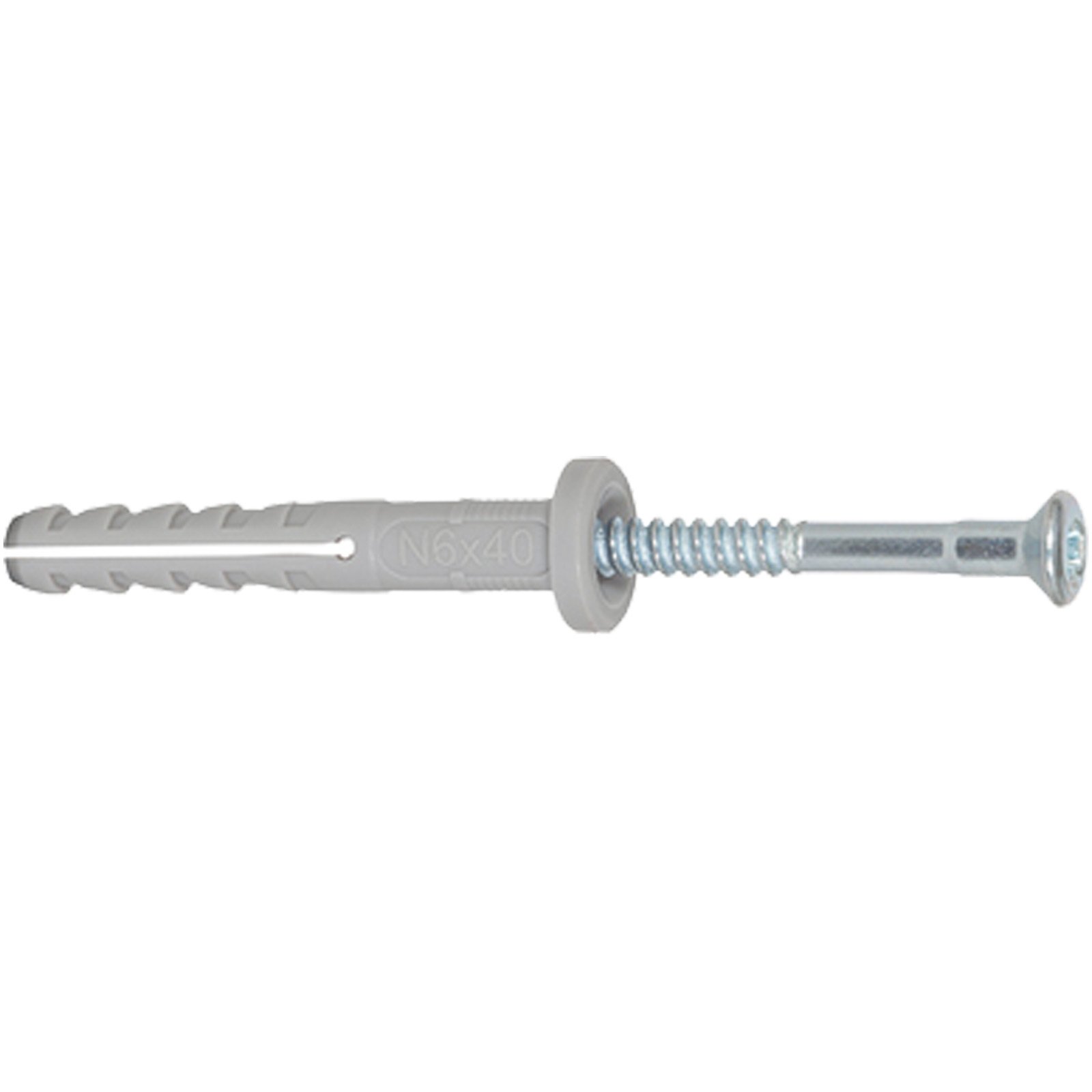 Fischer Nageldübel N F mit Nagelschraube