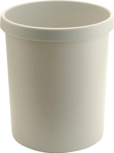 helit Papierkorb 30 l H405xØ350 mm mit Griffrand - H61061-82