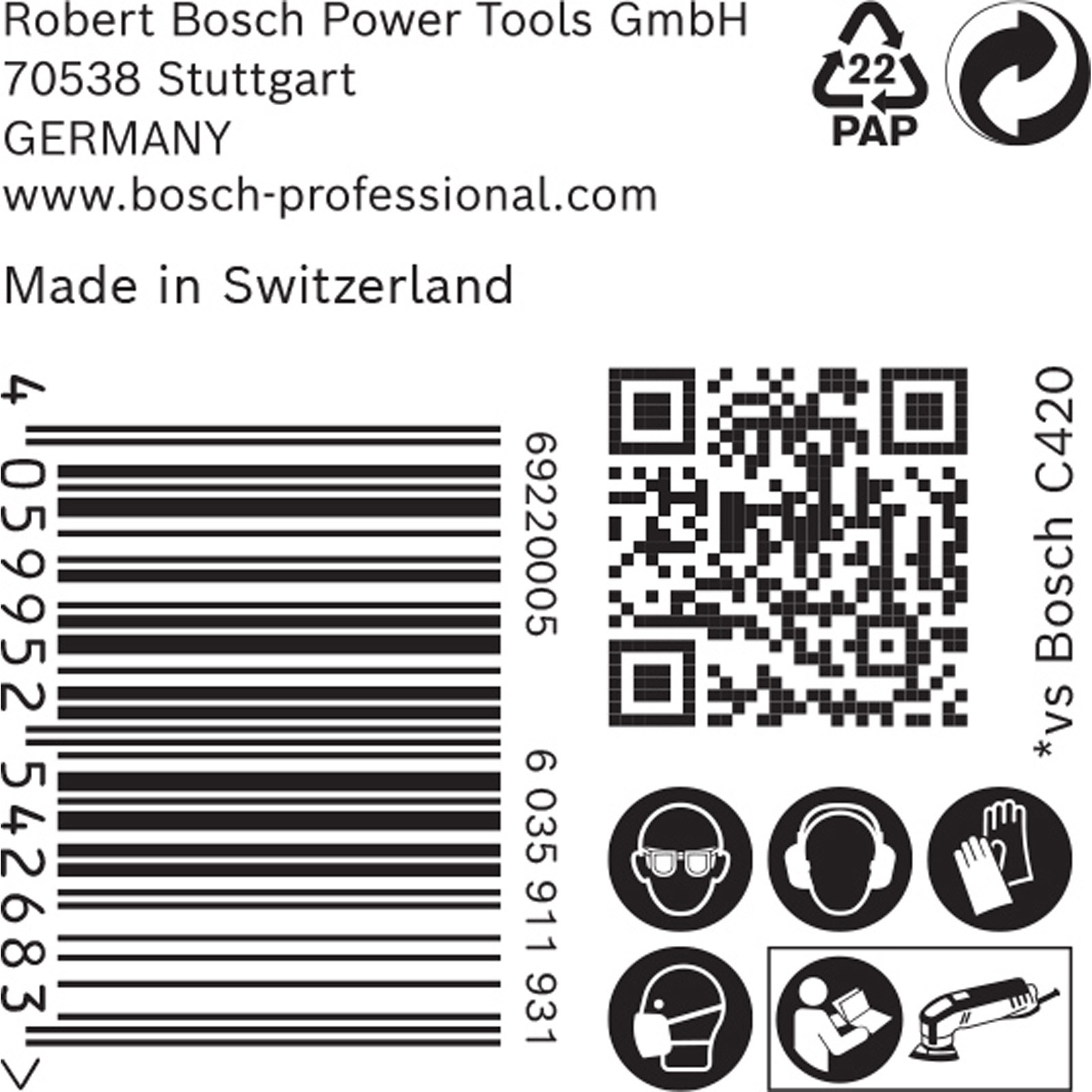 Bosch 50x Expert C470 Schleifpapier für Deltaschleifer 93 mm G 120 - 2608900930