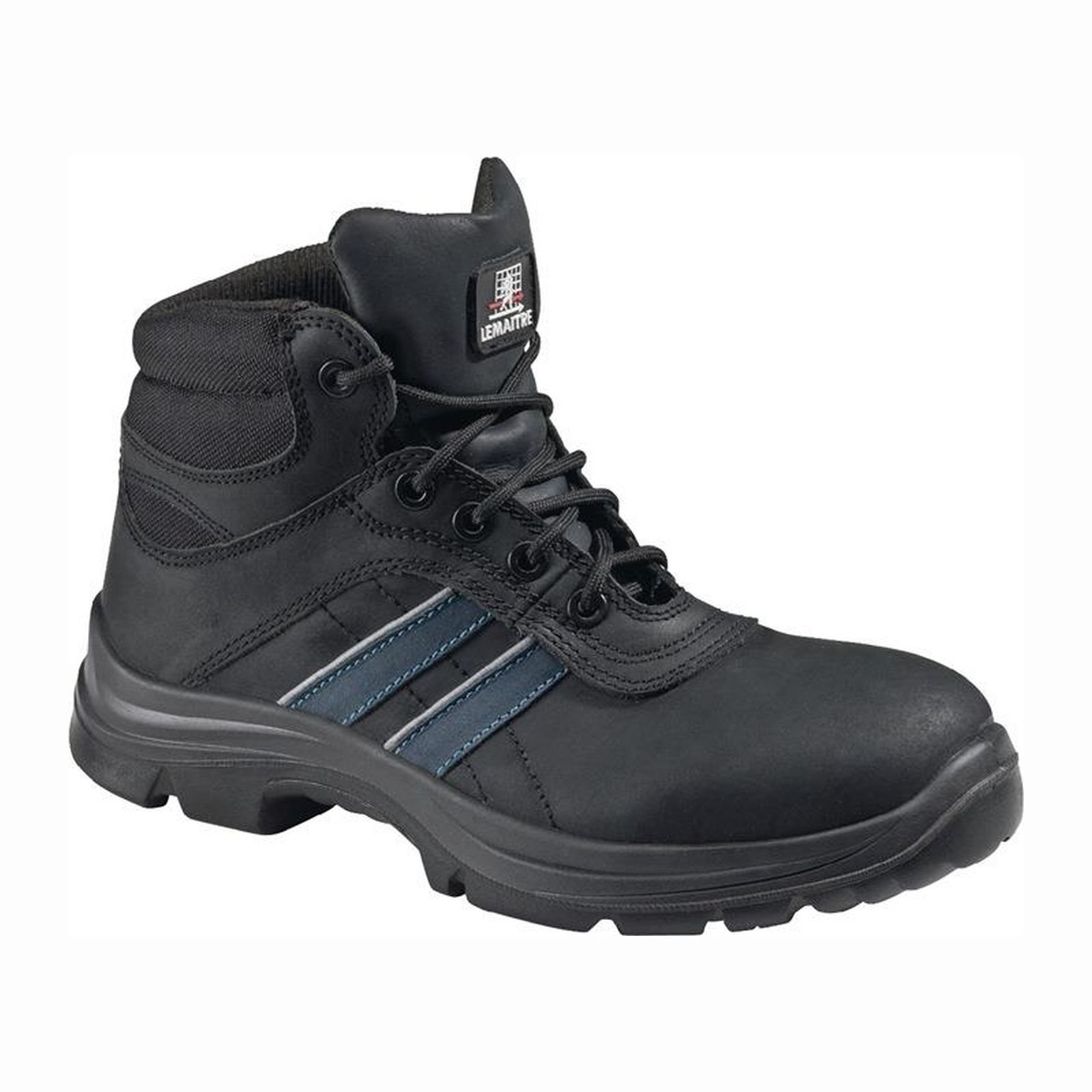 Lemaitre Sicherheitsstiefel Andy High schwarz / blau