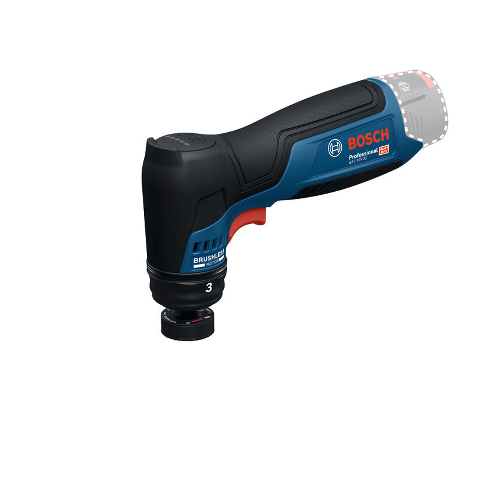 Bosch Akku-Schwingschleifer GSS 12V-32 Solo - 06019L1000