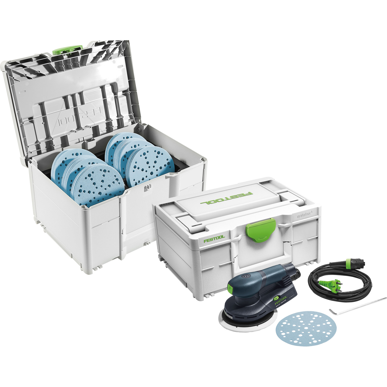 Festool Exzenterschleifer ETS EC 150/5 EQ-SYS GR 400 W im Systainer - 578272