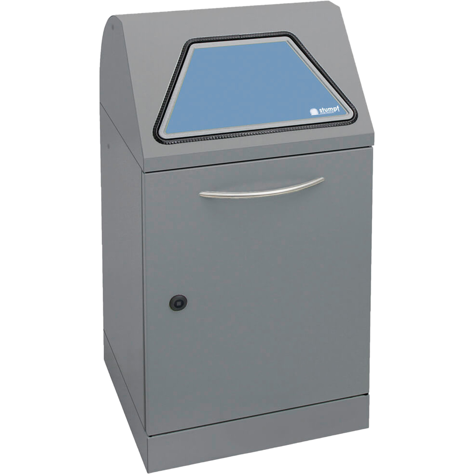 Stumpf Abfalltrennung Modul-Vario 45 graualu-struktur ProSlide-System 45l - 625-045-0-1-100