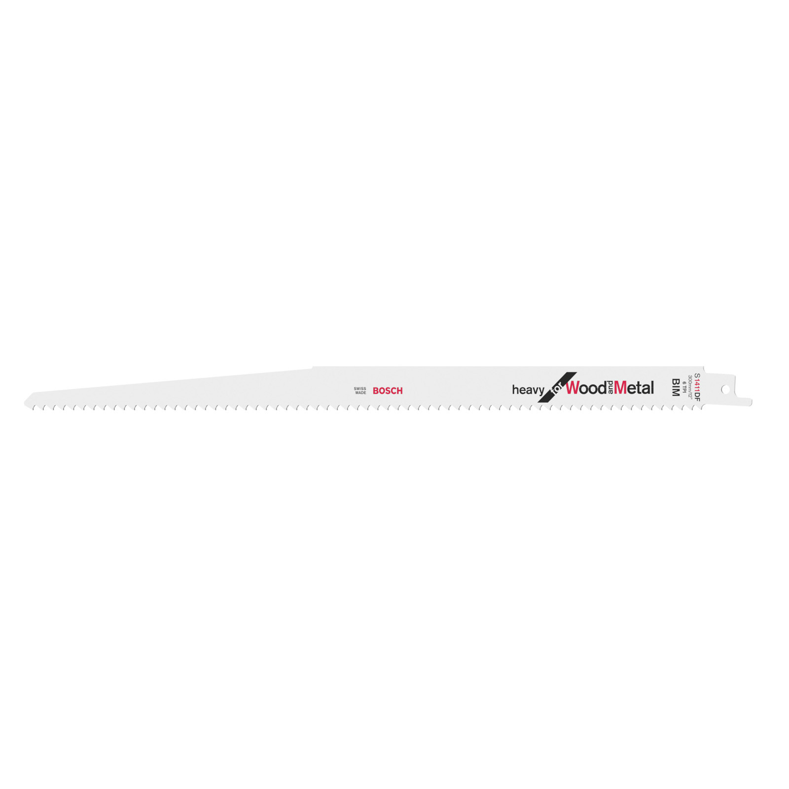 Bosch 5x Säbelsägeblatt S 1411 DF Heavy for Wood and Metal - 2608654763