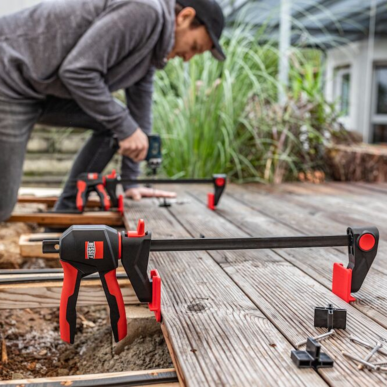 Bessey Montageset für Terrassendielen - EZ-TD