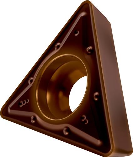 Drehwendeschneidplatte ISO TCMT 16T308E-RM:T8430 D.4,4mm PVD beschichtet PRAMET