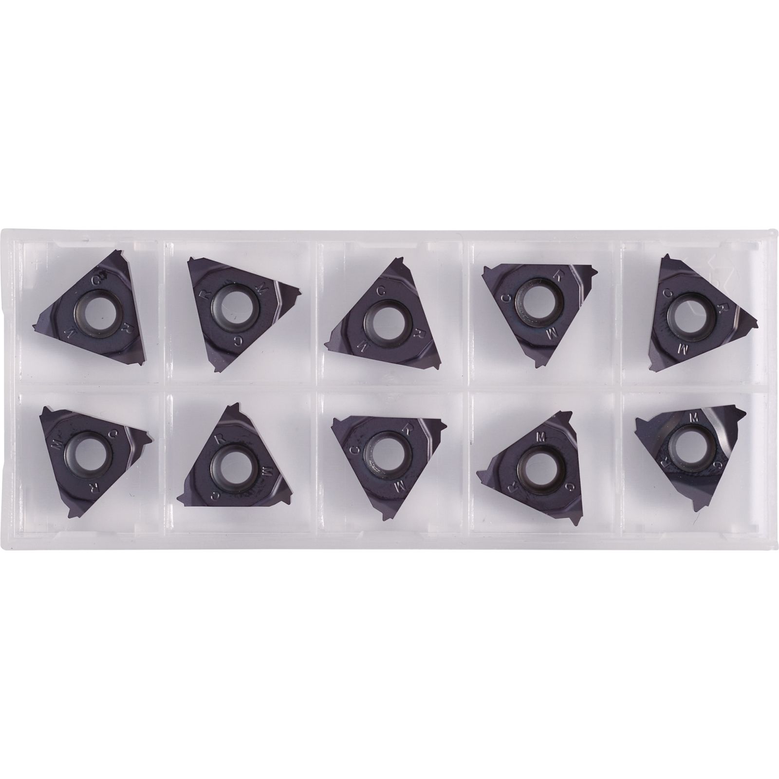 Wendeschneidplattenset 16ER 10-tlg.re.z.Außen TECWERK