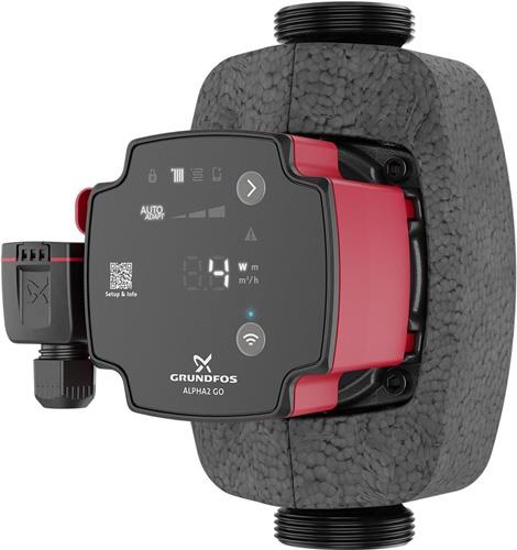 GRUNDFOS Hocheffizienz Umwälzpumpe ALPHA2 GO 25-75 180 220-240V 9H DG0