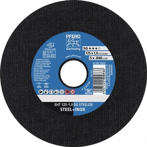 PFERD Trennscheibe SG STEELOX Ø 125 x 1,6 mm gerade - 61341122
