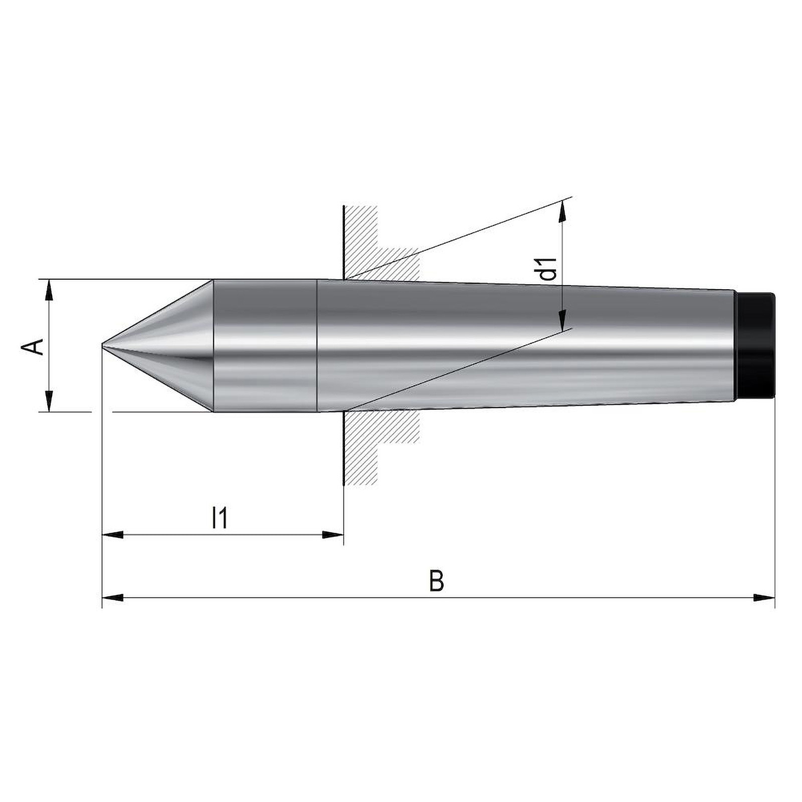 Röhm Zentrierspitze Typ 665 MK2 - 13709