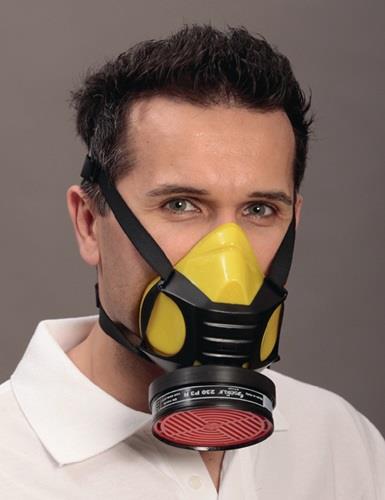 EKASTU Atemschutzhalbmaske Polimask GAMMA / Silikone EN 140 - 433227 370778
