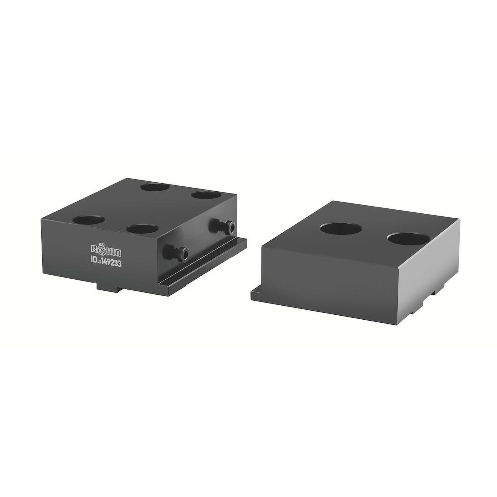 Röhm Standard-Aufsatzbacken SA, Größe 4, Breite 157, umkehrbar, zum Anschrauben - 149373