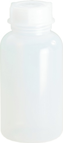 HÜNERSDORFF Weithalsflasche H 205 mm Ø 95 mm PE (LDPE) natur Einfüllöffnung-Ø 50 mm Inh. 1.000 ml - 420800