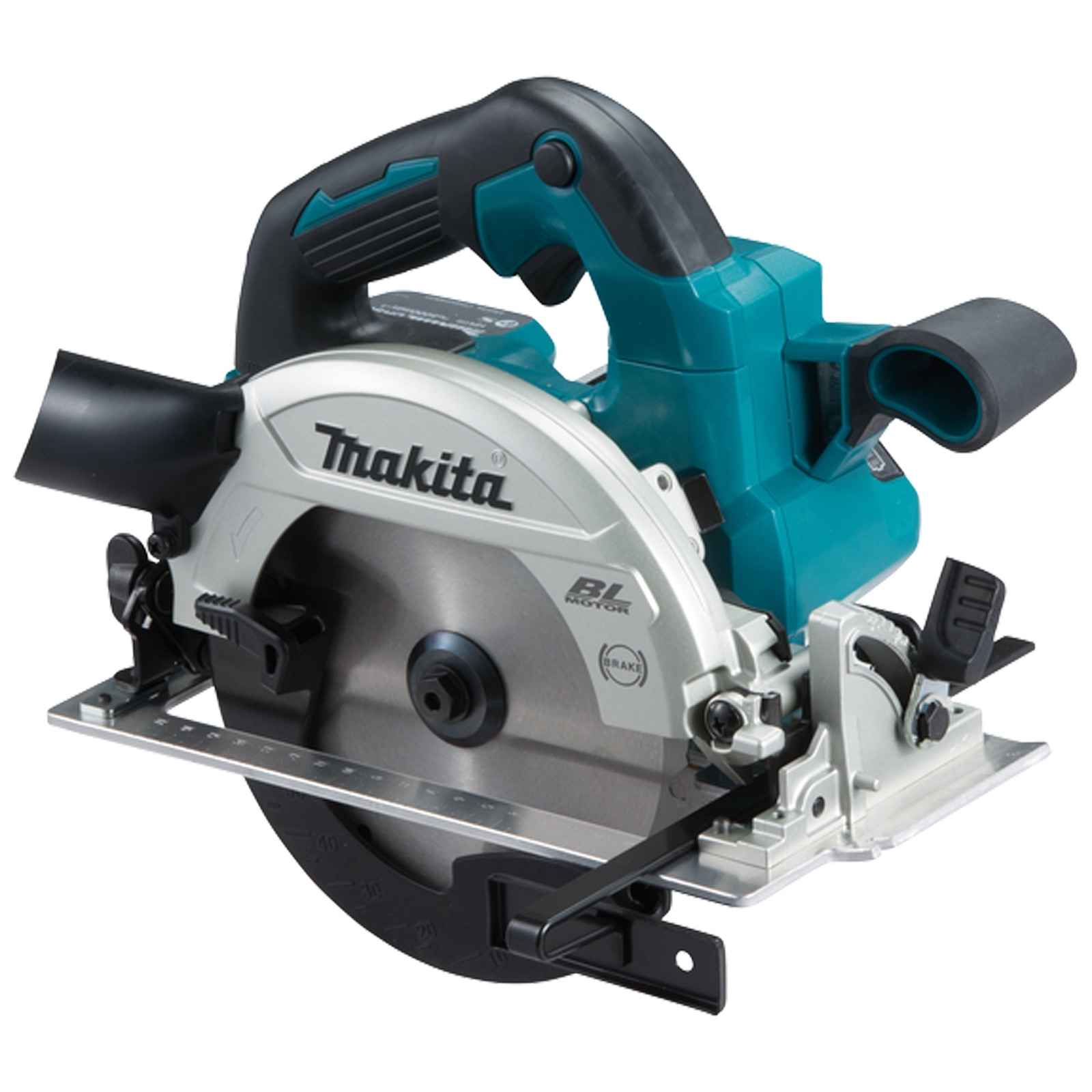 Makita DHS661ZU Akku-Handkreissäge 18 V Ø 165 mm / 57 mm Solo mit Bluetooth