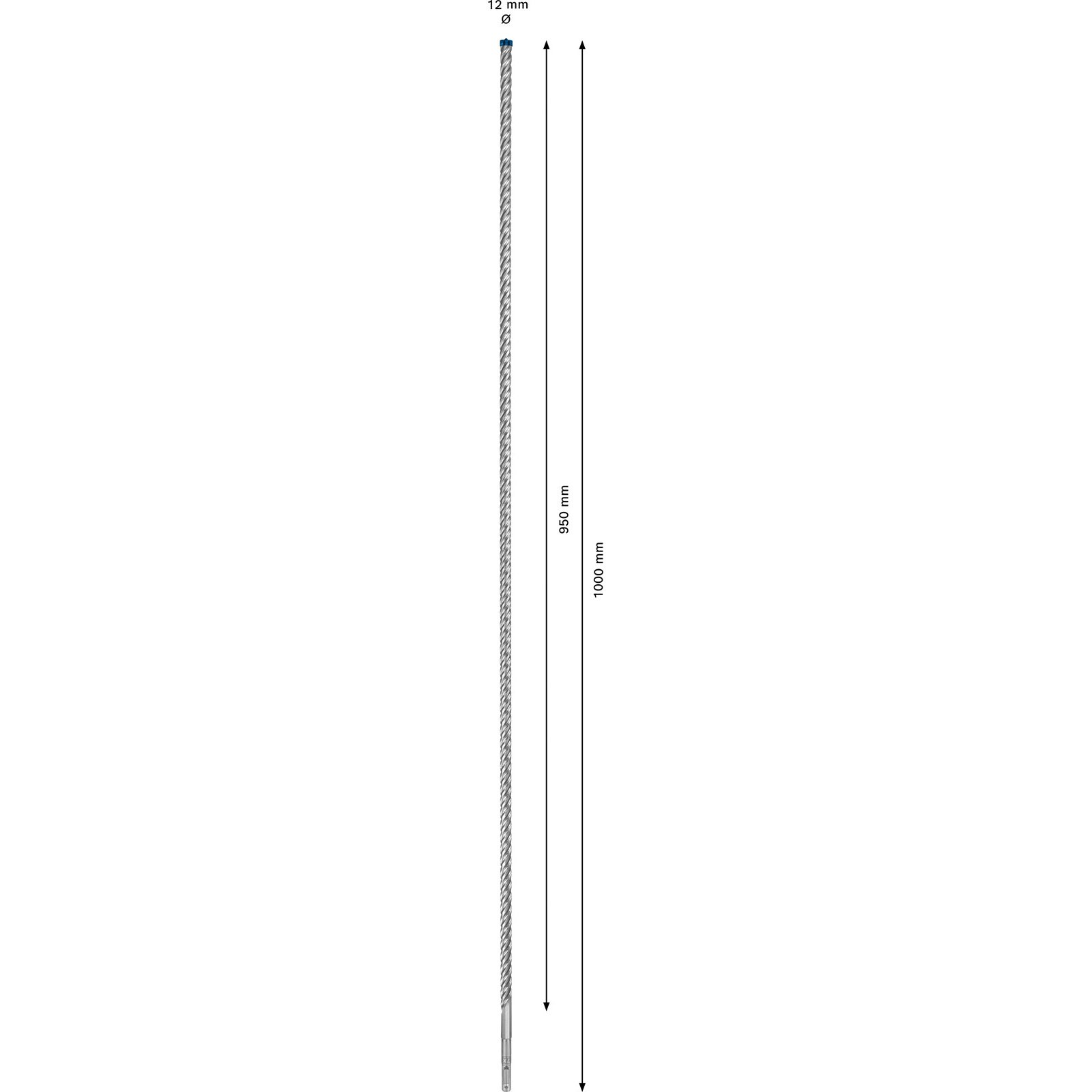 Bosch Expert SDS plus-7X Hammerbohrer 12 x 950 x 1.000 mm - 2608900115