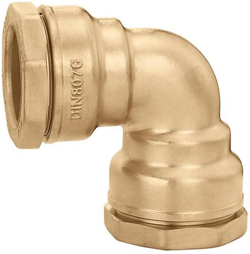 CA Winkelverschraubung für PE-Kunststoffrohr 40 mm
