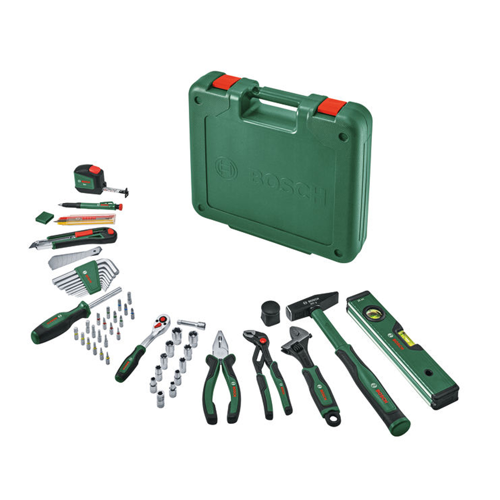 Bosch Handwerkzeuge Werkzeug-Set 63-teilig - 1600A039HY