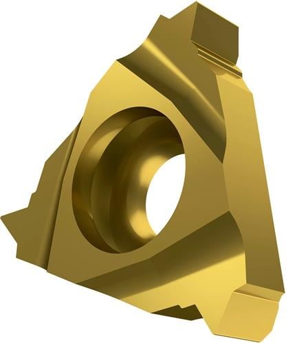 Gewindedreh-Wendeschneidplatte ISO TN 16ER270NPT:T8030 Innenkreis-D.9,525mm PVD