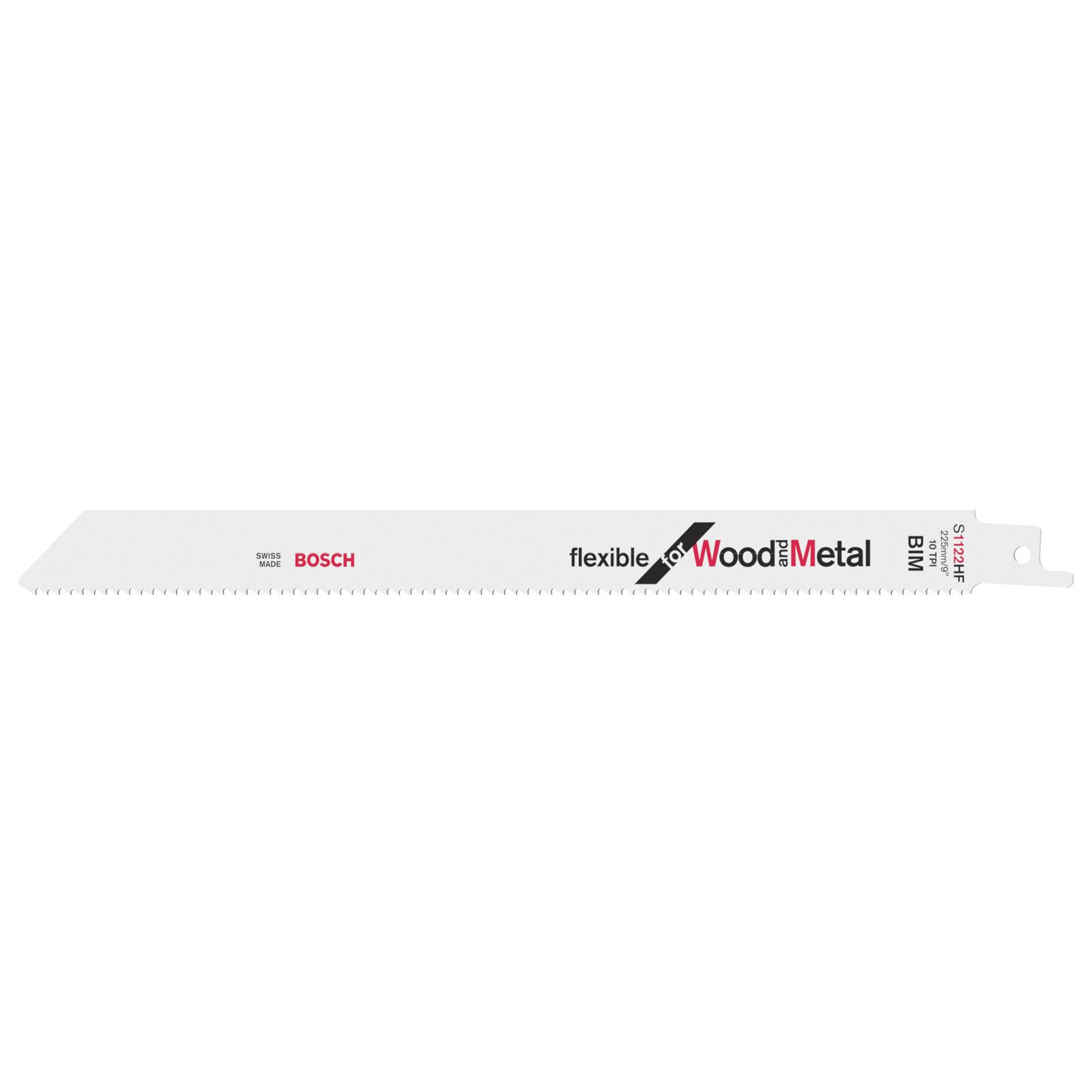 Bosch 2x Säbelsägeblatt S 1122 HF Flexible for Wood and Metal - 2608656270