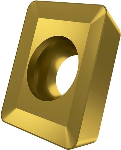 Fräswendeschneidplatte ISO APET 150412EN:M8330 D.5,5mm PVD beschichtet Gold