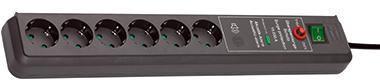 brennenstuhl Steckdosenleiste Secure-Tec 1159540376 6fach an