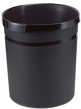 HAN Papierkorb GRIP 18190-13 18Liter Kunststoff schwarz