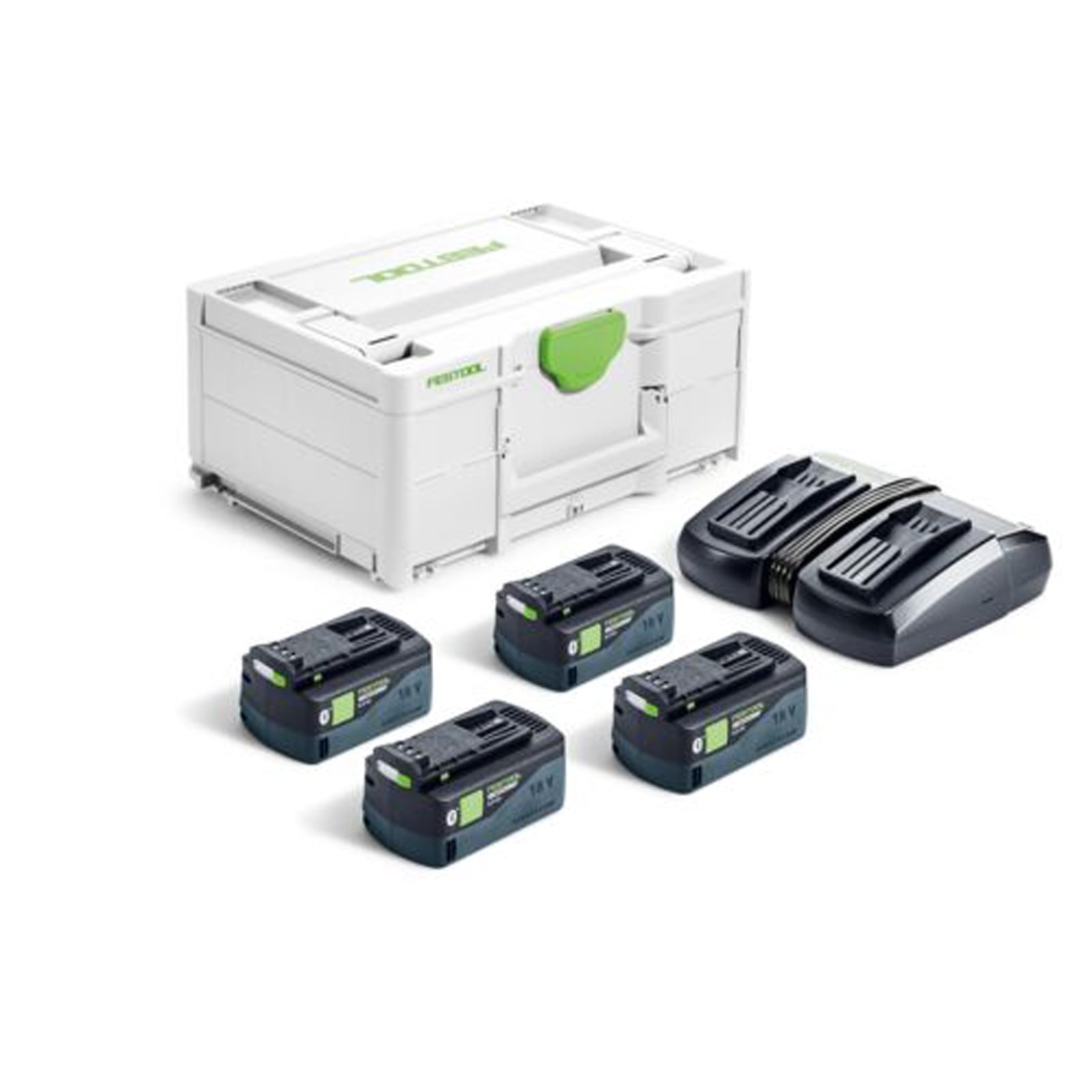 Festool Energie-Set SYS 18V 4xHP5,0/TCL6DUO - 578681
