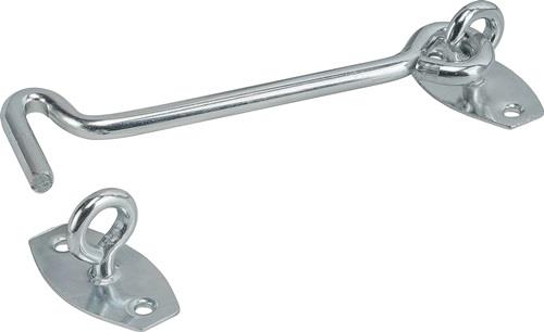 VORMANN Sturmhaken L.200 mm Stahl blau verzinkt mit Ösenplatte zum Aufschrauben - 000083200Z