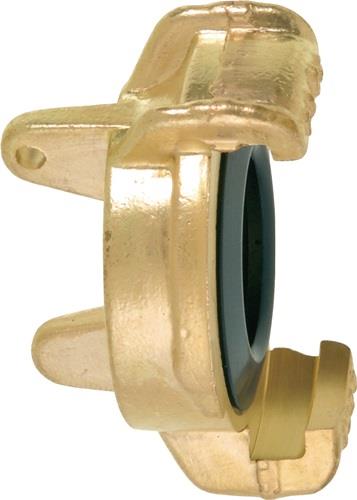 GEKA Blindkupplung GEKA plus Messing lose - 43118