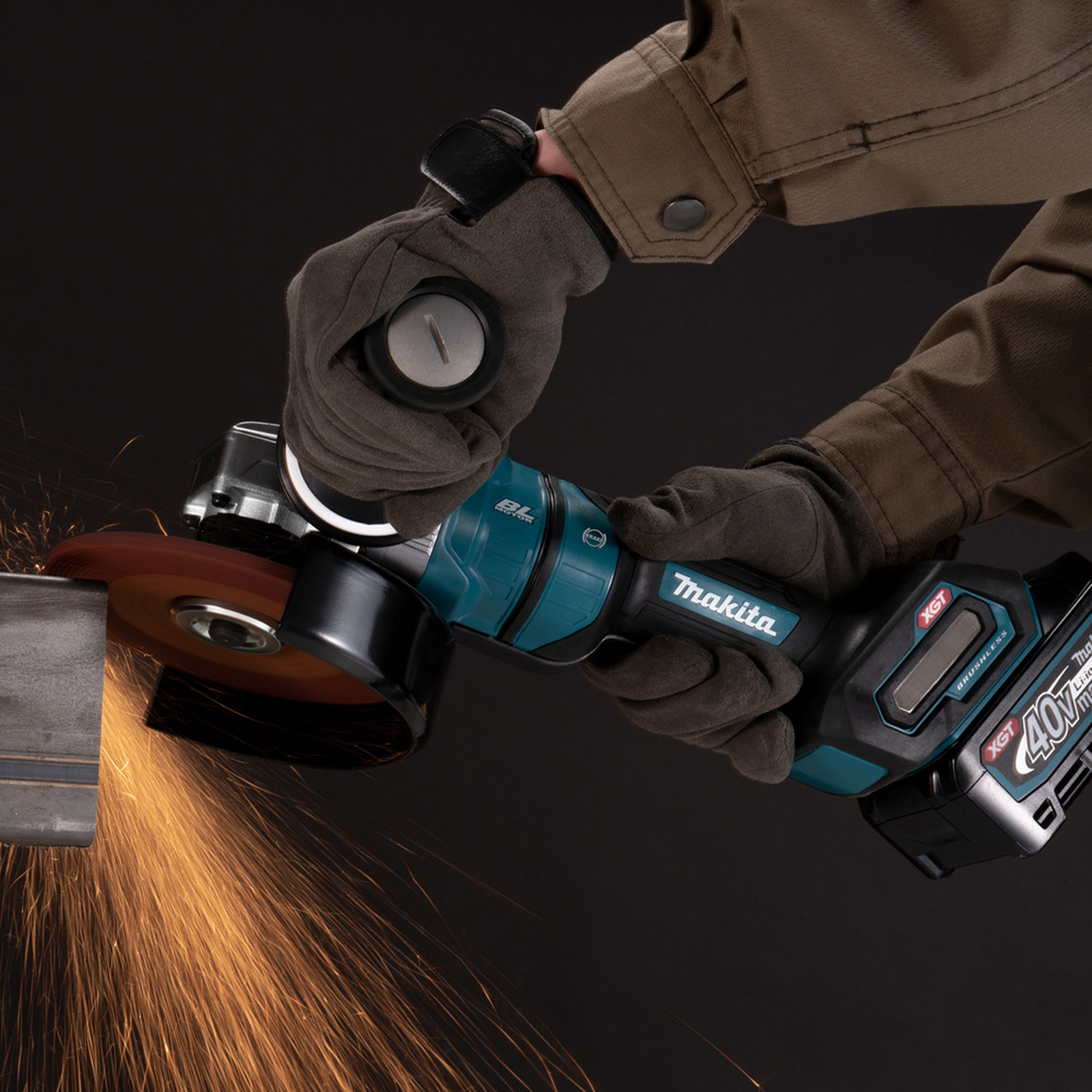 Makita GA051GZ Akku-Winkelschleifer Ø 150 mm 40 V max. Solo