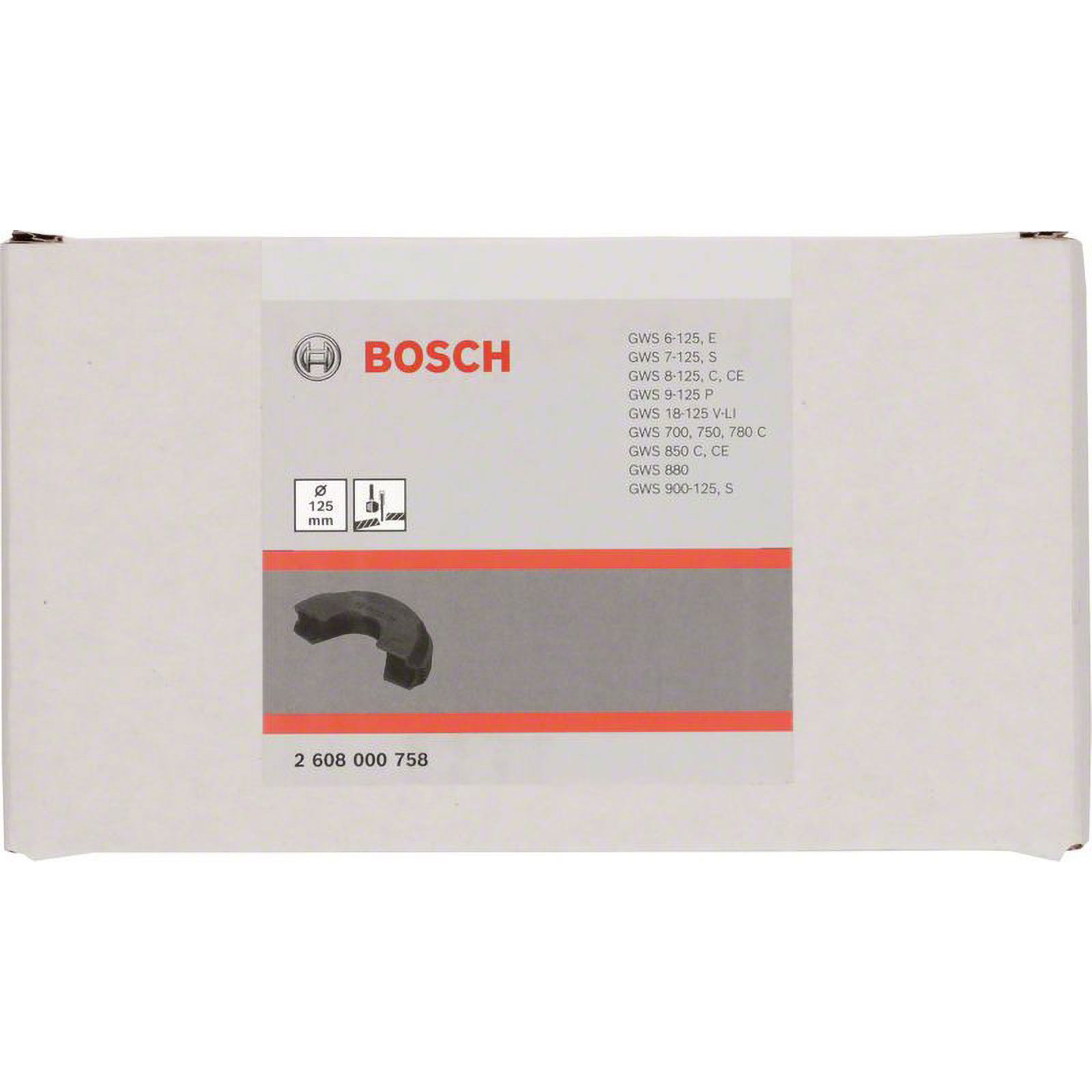 Bosch Schutzkombinationshaube zum Schneiden zum Aufstecken Kunststoff 125 mm - 2608000758