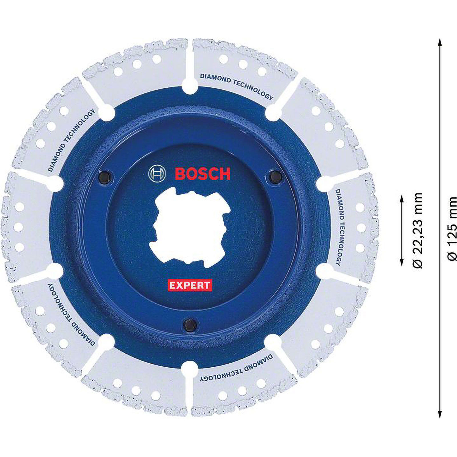 Bosch EXPERT Diamond Pipe Cut Wheel X-LOCK - 2608901391