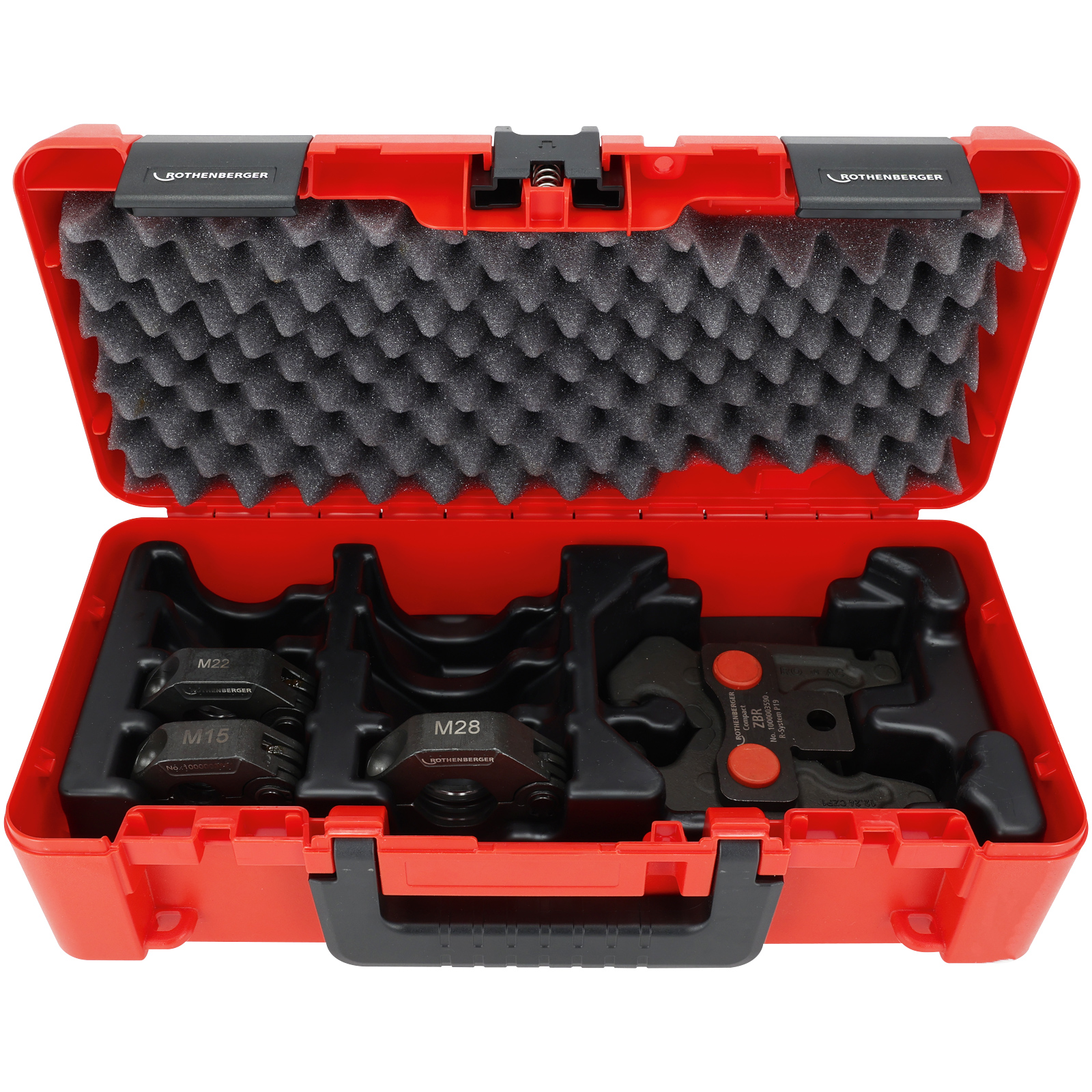 ROTHENBERGER Pressring Set Compact, M, 15-22-28mm - 1000005055
