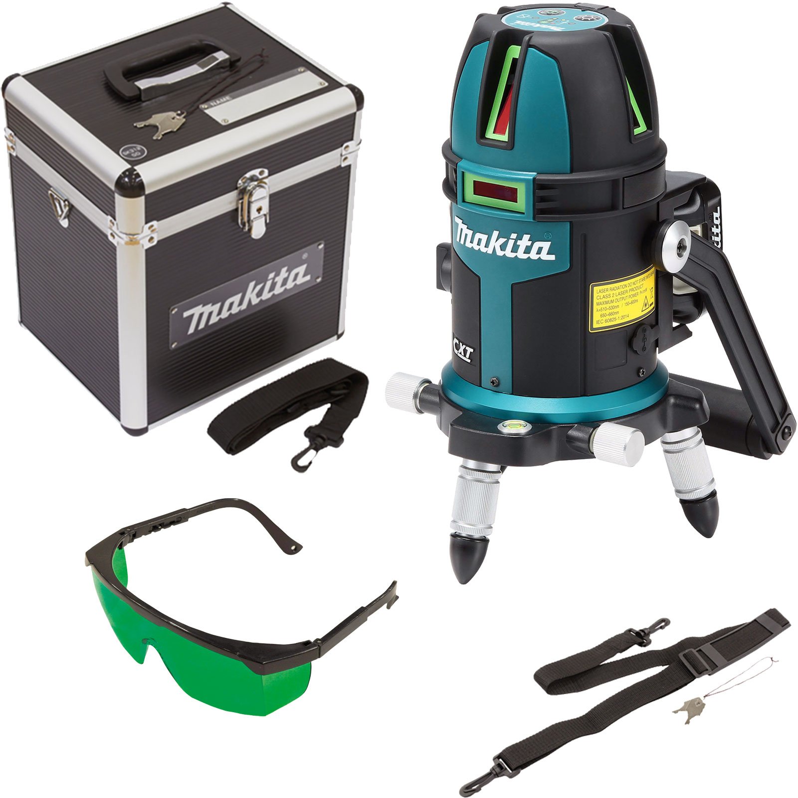 Makita SK312GDZ Akku-Multi Linienlaser grün 12 V max. Solo im Transportkoffer