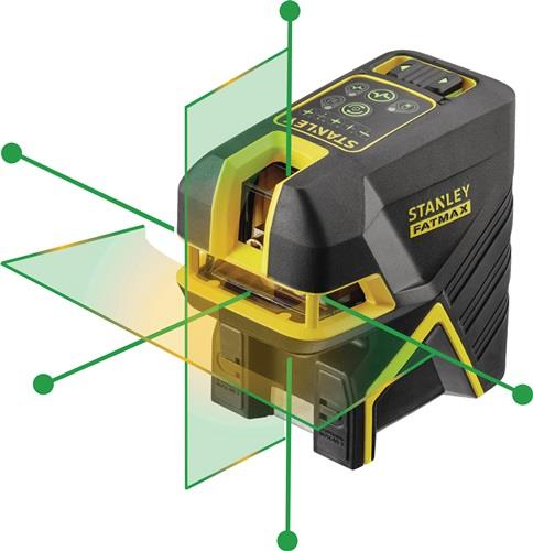 Stanley Fatmax Linien- und 5-Punkt-Laser FM Li-Ion Grün - FMHT77598-1