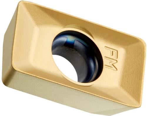 Fräswendeschneidplatte ISO APMT 1604PDER-FM:M8330 D.4,5mm PVD beschichtet Gold