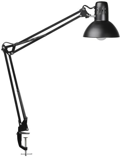 Schreibtischleuchte Metall schwarz H.44cm Klemmfuß LED MAUL