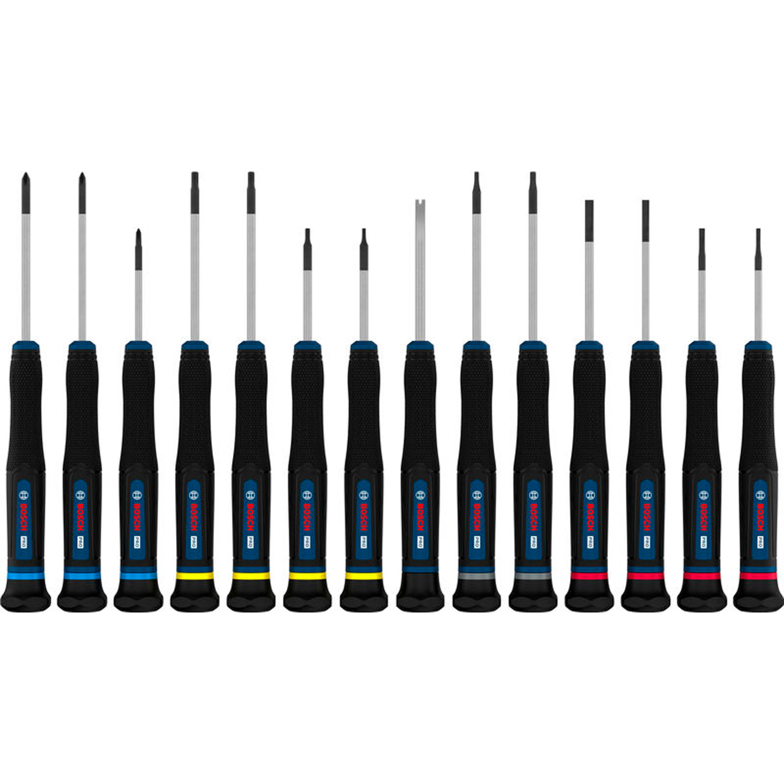 Bosch PRO Präzisionsschraubendreher-Set PH/SL/TX/TH/H 14-tlg. - 1600A039PN