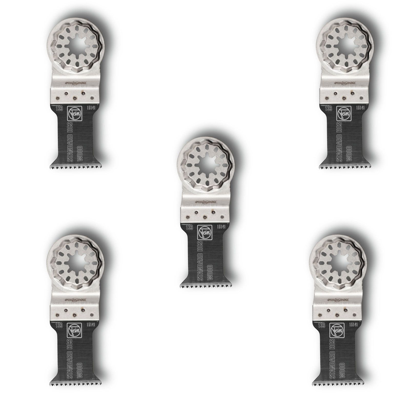 Fein 5x E-Cut Standard Sägeblatt Starlock 35 mm - 63502133230