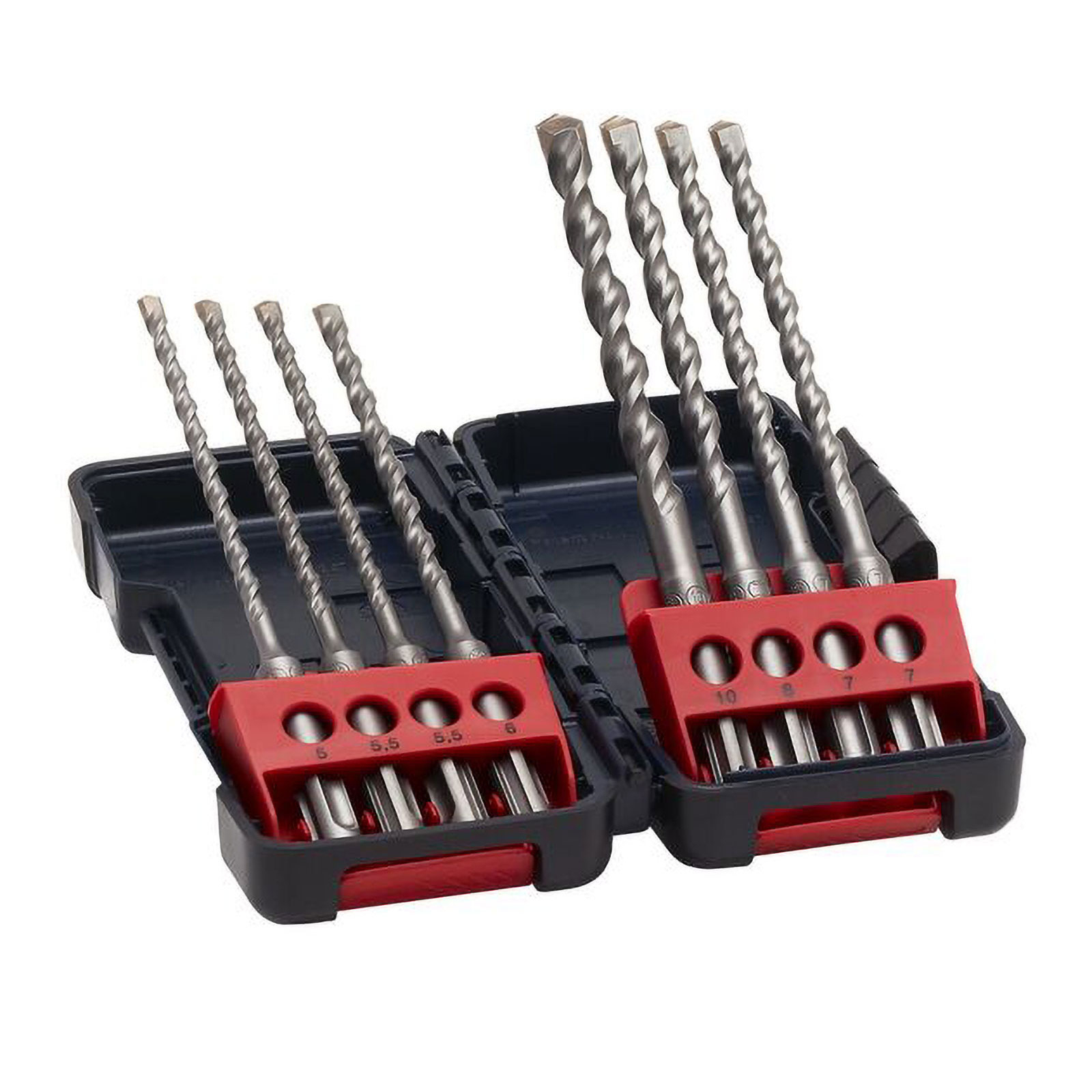 Bosch Hammerbohrer-Set B8 in Tough Box 5–10 mm - 2607019904