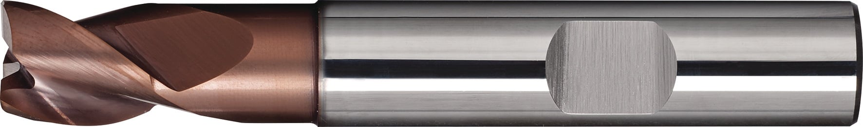 Bohrnutenfräser DIN 6527K TypN D.5mm VHM TiAlN HB Z.3 kurz TECWERK