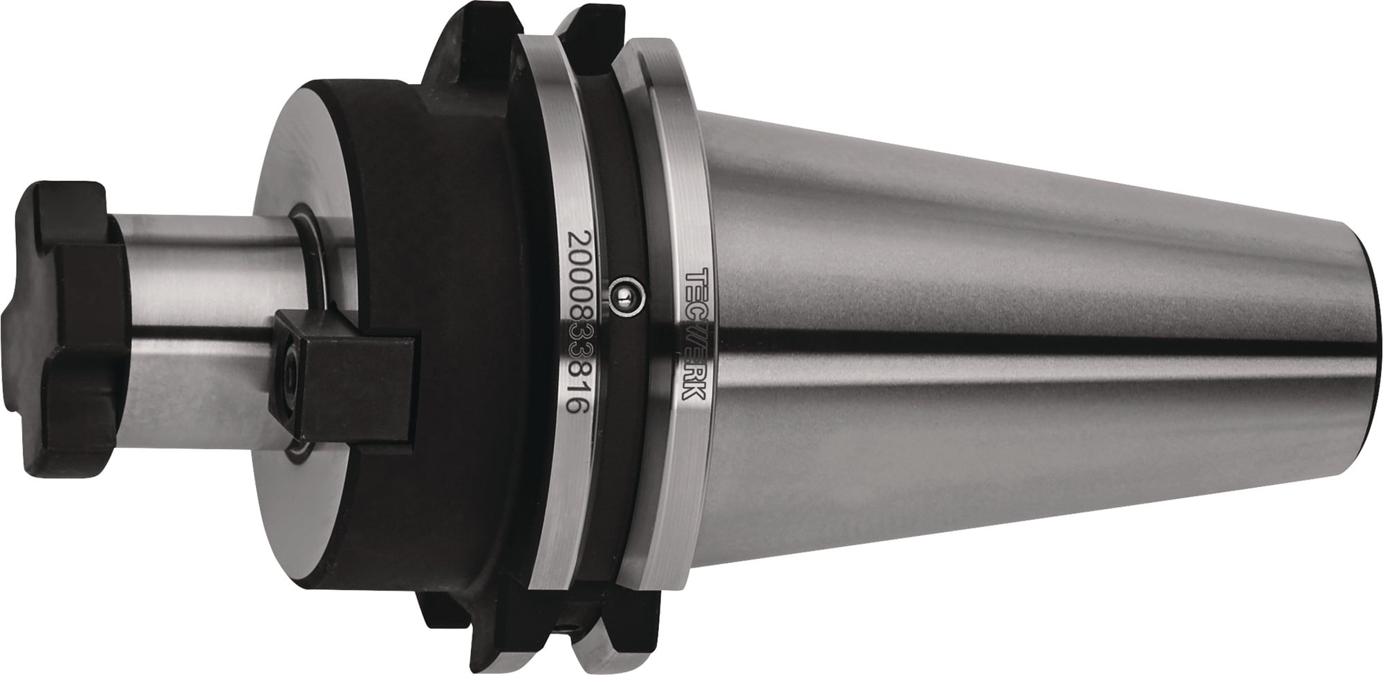 Quernutaufsteckfräsdorn DIN 69871AD/B Spann-D.22mm SK40 A.-L.100mm TECWERK
