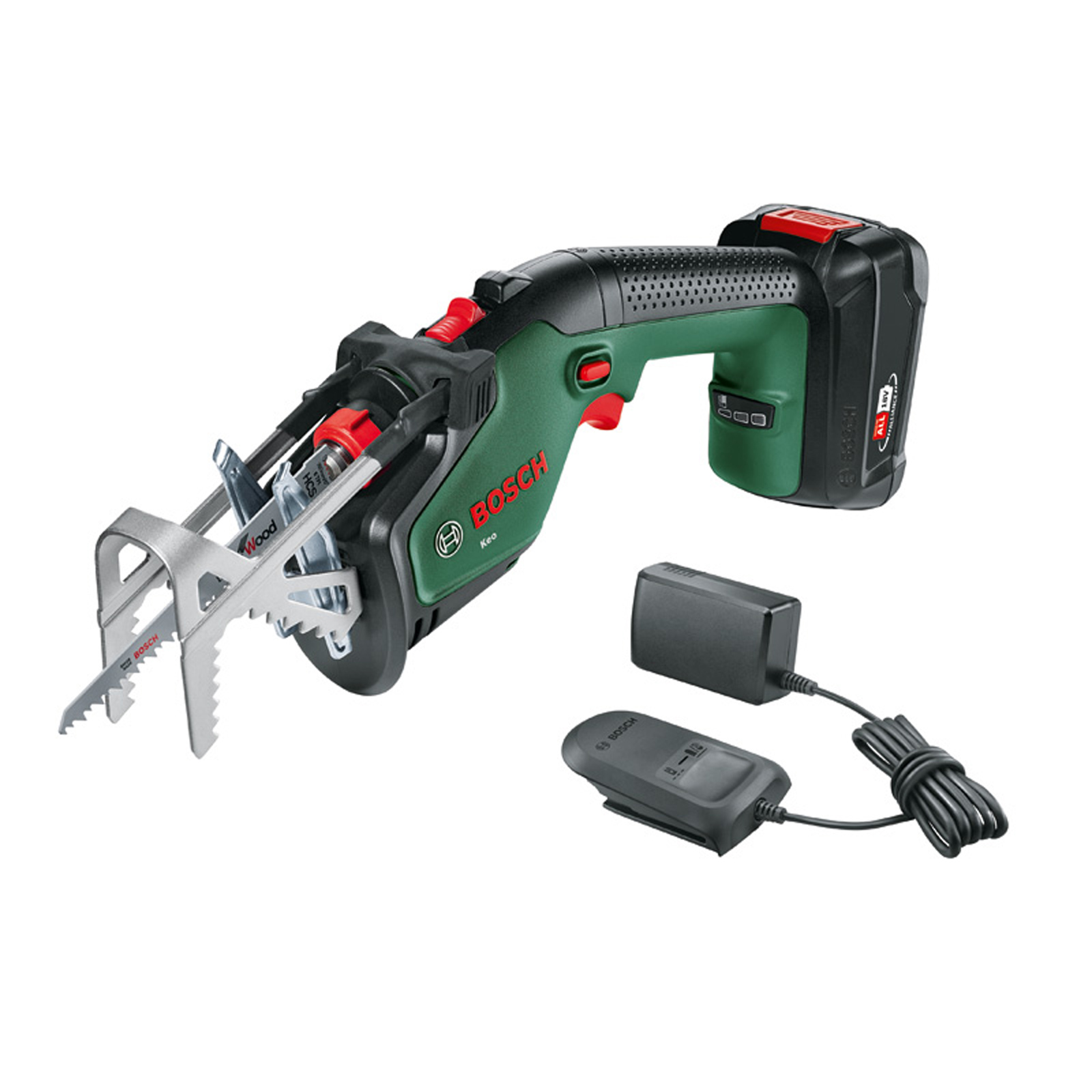 Bosch Akku-Gartensäge Keo 1 x Akku PBA 18V 2,0Ah - 0600861A00