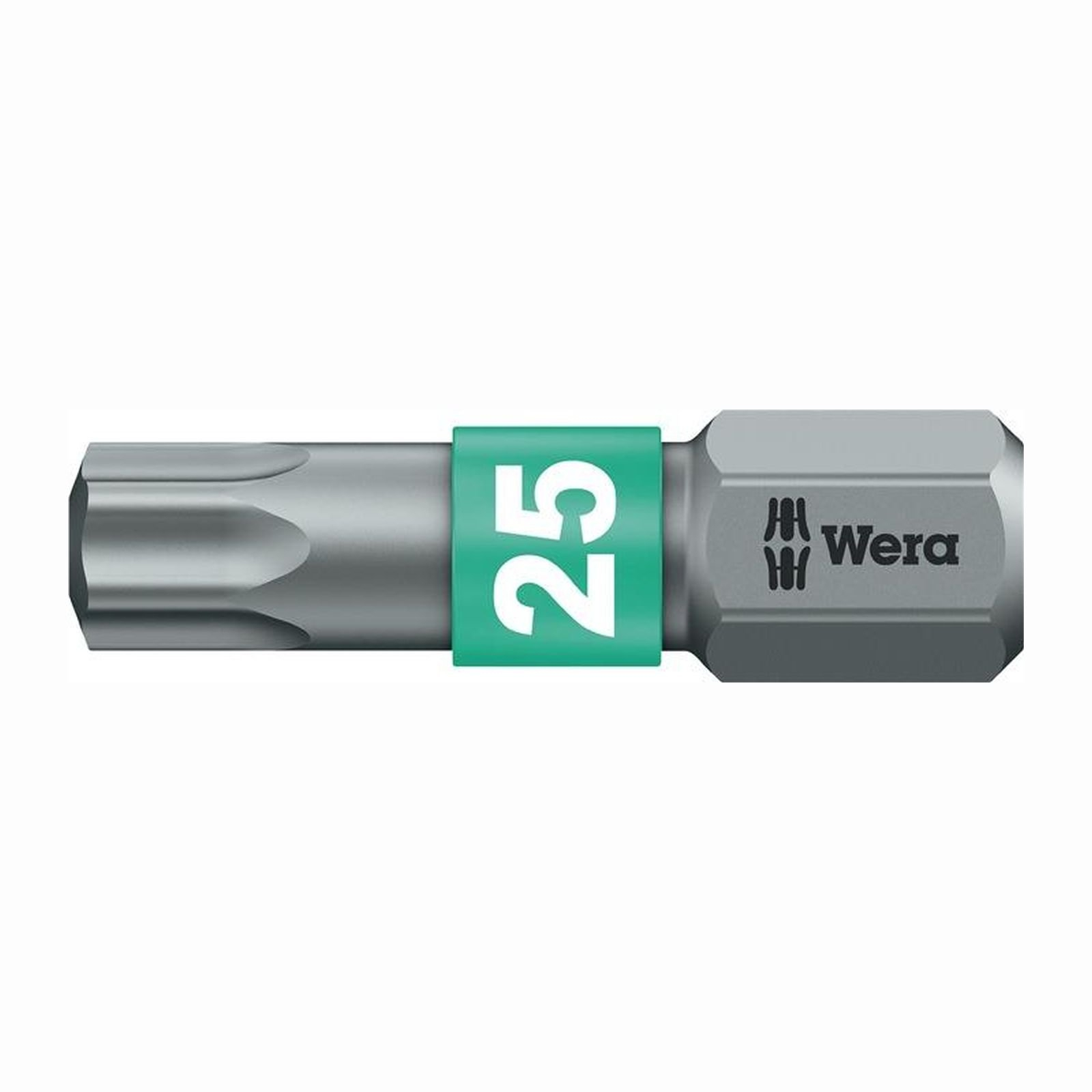 Wera 10x Bit 867/1 BTZ 1/4″ T Länge 25 mm BiTorsion zähhart