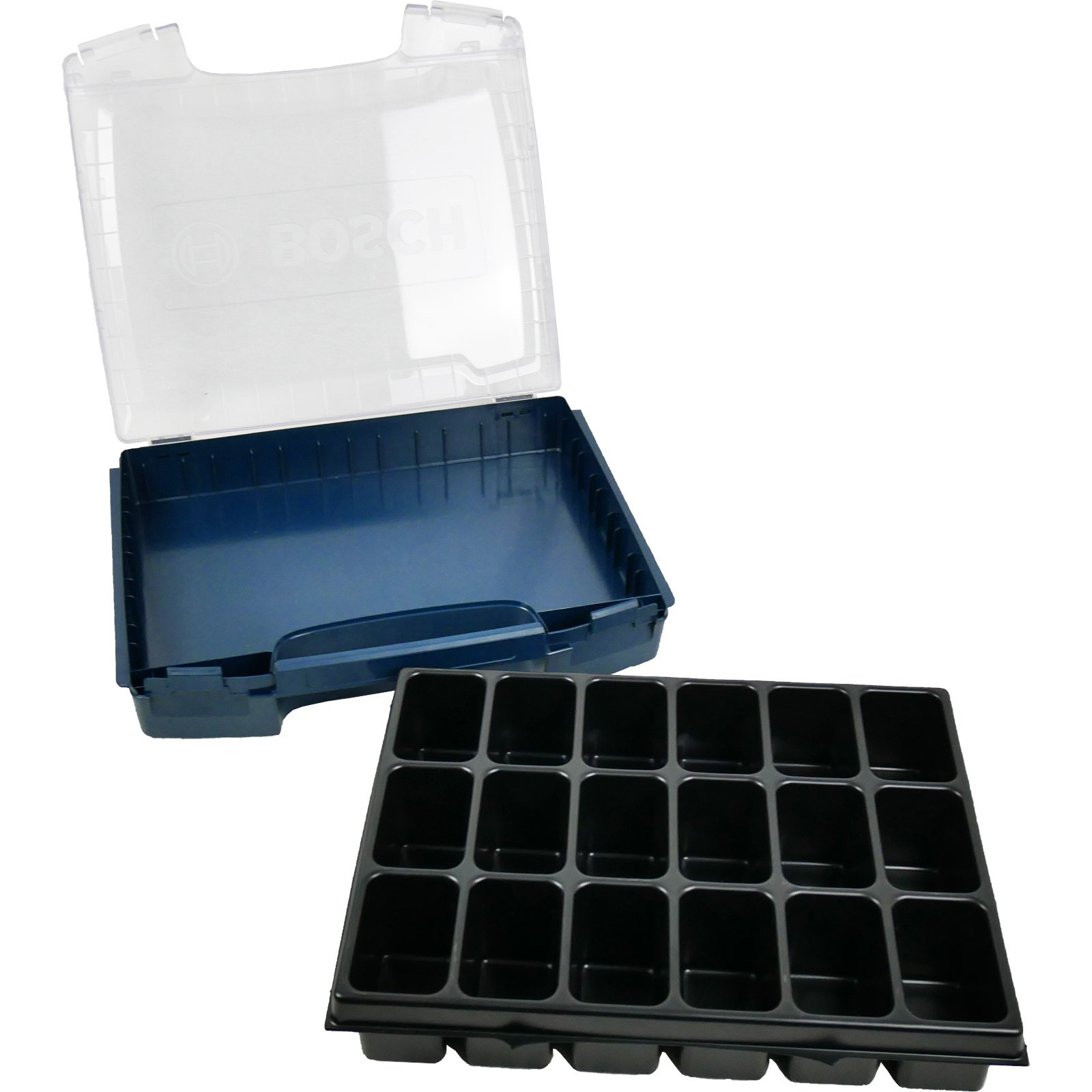 Bosch i-Boxx 72 inkl. BS Systems Kleinteileeinsatz 18 Fächer