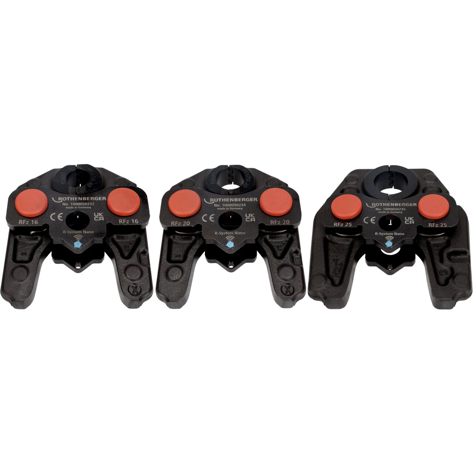 ROTHENBERGER ROMAX NANO iJAWs Set, RFz, 16-20-25mm - 1000004943