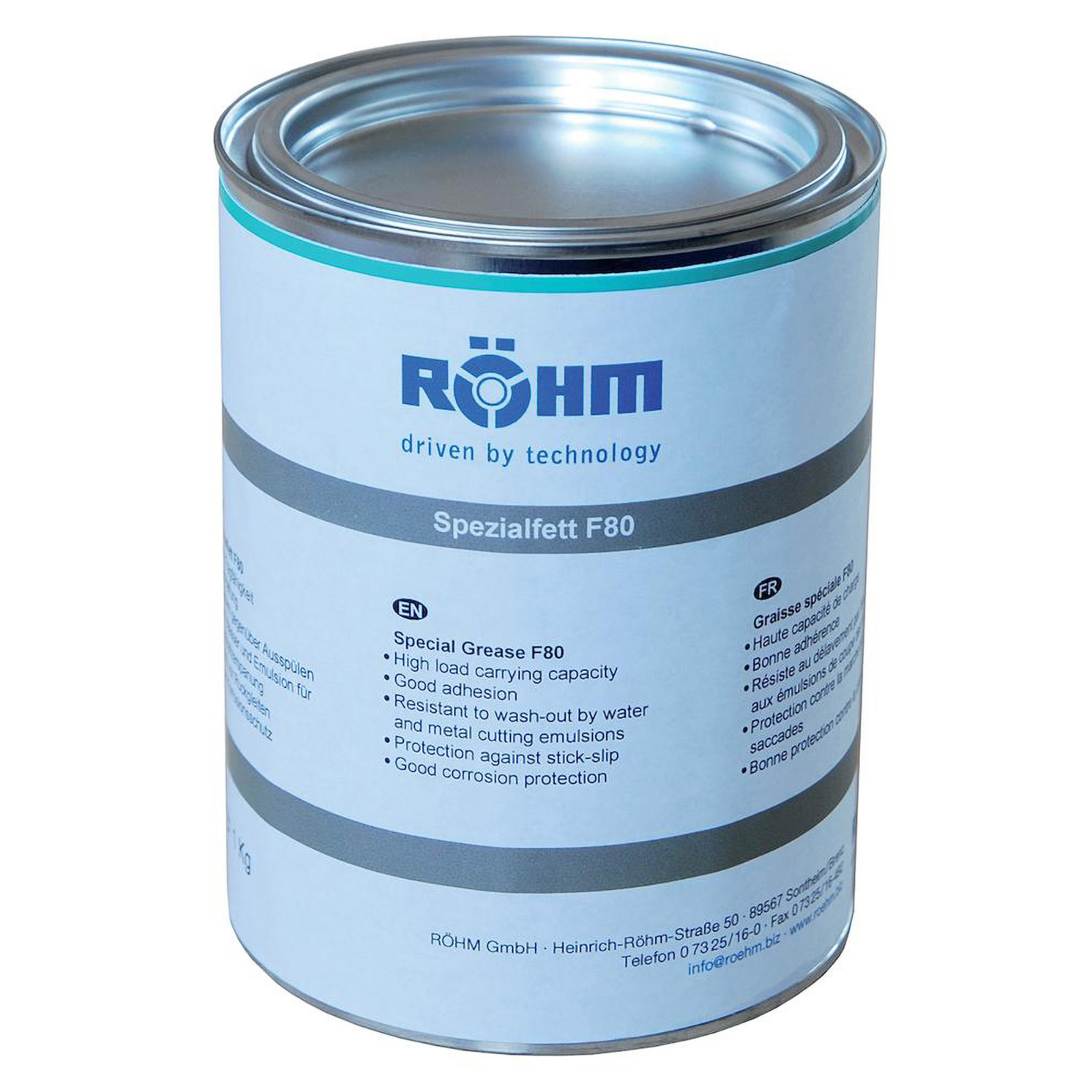 Röhm Fließfett F25, 1000g Dose - 036397